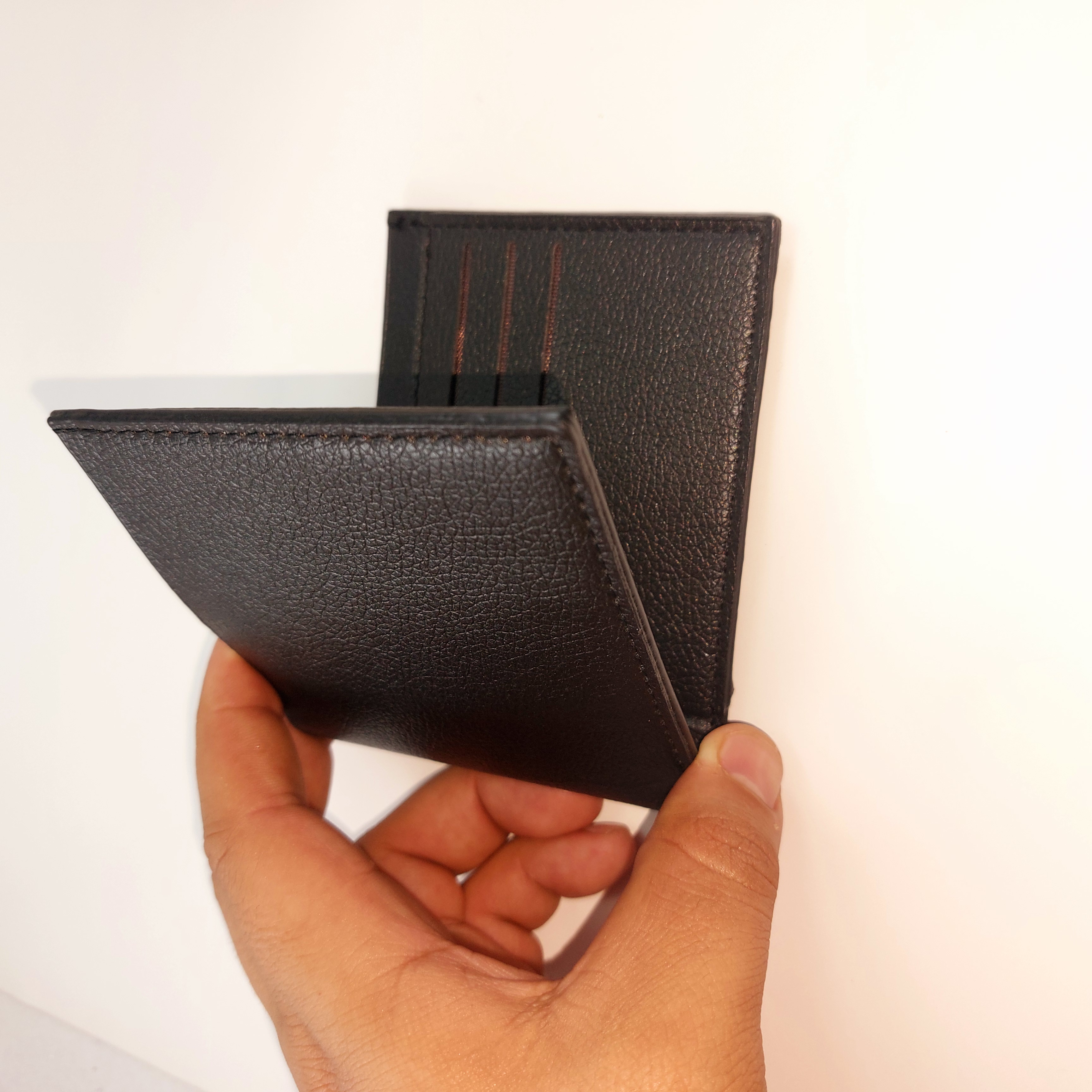 INV BILLETERA Olimpia SENCILLO NEGRO CUERO CU M24